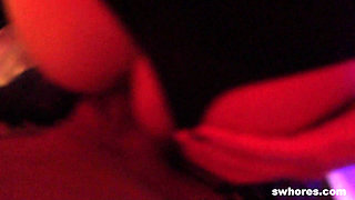 Masked up Whore Bouncing on a Hard Cock