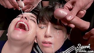 Kristen Scott And Mary Insane Bukkake Video