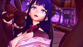 Genshin impact gang bang: Asian, Groupsex  Hentai Porn