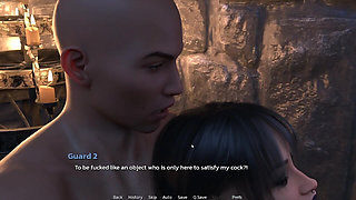 Lady Boss Having 3some Fun with Guard and Girl