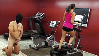 Femdom fetish strap porno