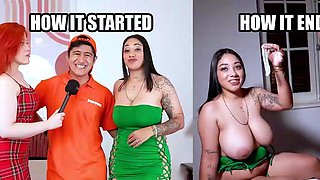 Two BBW buddies love displaying off gigantic boobs