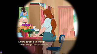 The Secret of the House Fucking the Married MILF Behind Her Husband