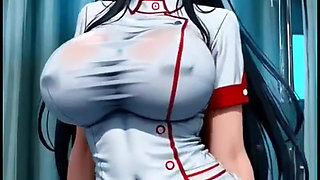 hot nurse dance (Ai animation)