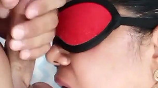 Beautiful Wife Deep Throat Sucking Cock