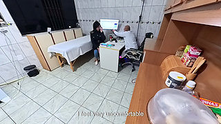 The Doctor Fucked His Ass, Came, and Then Put in the Plug
