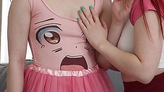 Cute Real Flexi Doll Gets Fingered by Her Owner