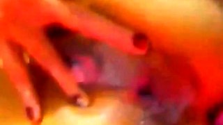 Asian Amateur Rosebud Fists Herself