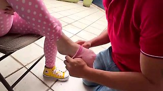 Mistress Lohan - Goddess Lohan Makes Colombian Pig Eat