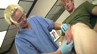 Horny Nurse Gets Wet by Young Patient