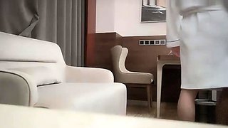 Petite amateur Asian blowjob