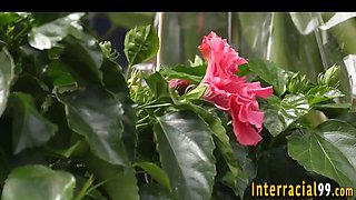 Slut has ir double fuck