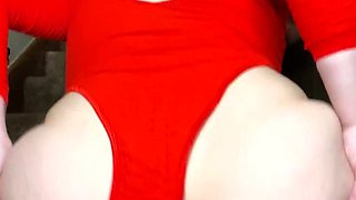 Horny big ass babe nice toys riding