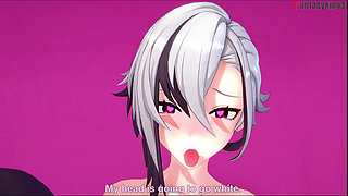 Arlecchino fucking - 3 - Genshin Impact