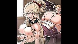 Muscle Growth animation AI