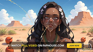 Experience Powerful Desert Oral Bang-out with Nude Black Queens in Outstanding Dark-hued XXX.