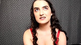 Wild Girl Brunette Solo Masturbation