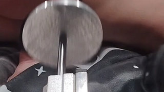 POV View of Behind My Fucking Machine Stretching My Pussy