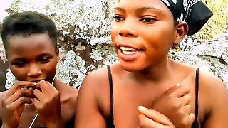 Cute African pet play with 1gorret and Judithxxx