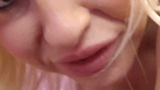 Blonde Bimbo Slut Bad Bella Fucks BBC Neighbor