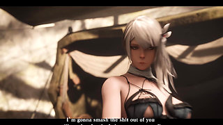 Dirty Pussy Dick Stretches Tight Asshole to the Limit on Cum