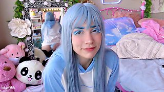 Indigo Whites Uwu Cosplay Ritual Blowjob