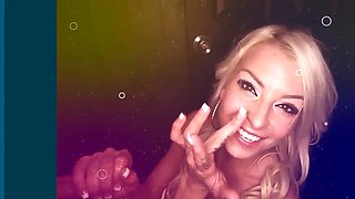 Blonde Odessa Bell Takes Gloryhole Face Fuck Debut