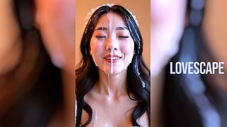 Cheating Boss Pounds His Asian Maid