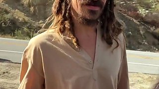 Roadside public blowjob from tattooed hottie Mag Numb