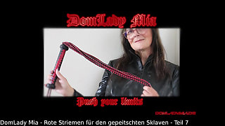 DomLadyMia-SlaveOfM Red welts for the slave part 7