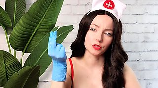Flexible pale brunette with foot fetish does hot footjob