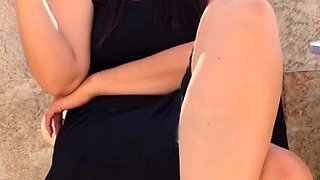 Close up amateur masturbating solo