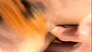 Cumshot on big boobs for slut tit fucking in hd