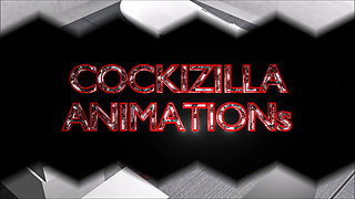 Cockizilla Stories Part 1- Ebony Slut, Tracy Spikes Banged by Big Dick, Mike Making That Pussy Scream in Bathroom
