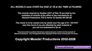 Kelly Klaymour huge cock and tits dances and pops cum