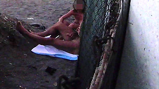 Flashing My Cock in Front of My Stepdaughter in a Beach and She Helps Me Cumshot in Front of Everyone