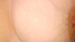I Let Him Massage My Big Tits and Got Cum All Over!