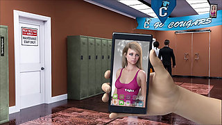 Timestamps Lost Love - My Slutty Art Teacher Recognized and My Huge White Cock