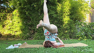 Solo Outdoor Yoga