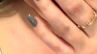 Close up amateur beauty uses her toy to masturbates