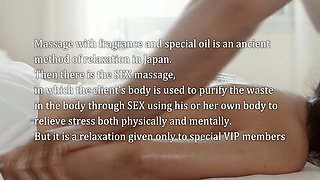 Kyoko Makise Oil Massage-Interracial Threesome