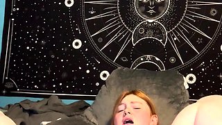 Sexy Alyssa Reece horny solo toy masturbation action