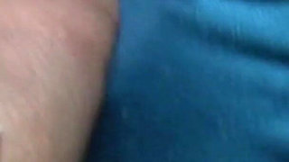 Blue pantyhose mask blow 2