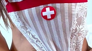 BaristaJazx Sexy Nurse Masturbates And Gives Her Patient A