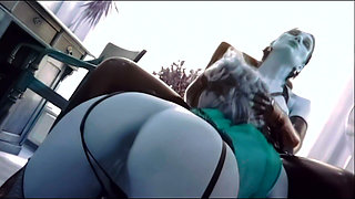Fetish Threesome with Strap on and Piss