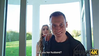 Cuck4k. my hot wifey invited a badass bull
