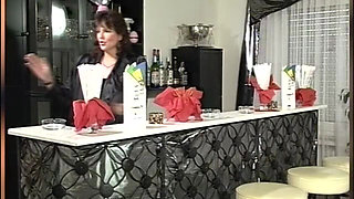 Mature Brunette MILF Rides Thick Cock Eagerly