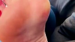 Black Amateur Explore Hot Foot Fetish