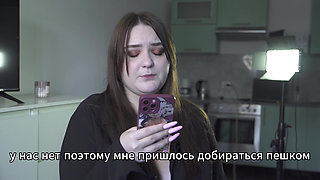 Porn story - unexpected threesome in a hunting lodge in the forest(Russian, cuckold, anal)