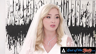 OUT OF THE FAMILY - Bride Lexi Lore Gets Fucked In Sex Swing By Groom In Law On Wedding Day